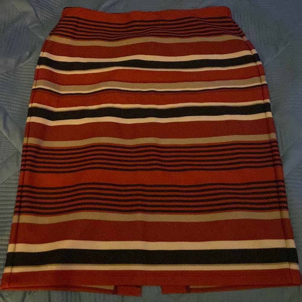 Striped Elegant Work Skirt